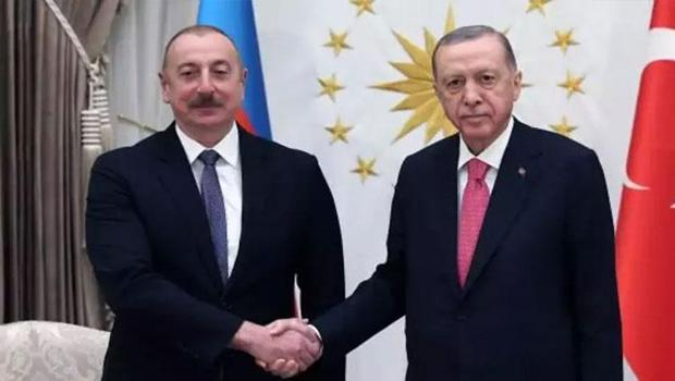 Cumhurbaşkanı Erdoğan, İlham Aliyev ile görüştü