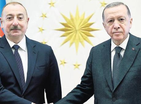 Cumhurbaşkanı Erdoğan, Azerbaycan Cumhurbaşkanı Aliyev ile görüştü: Güney Kafkasya’da barış mesajı