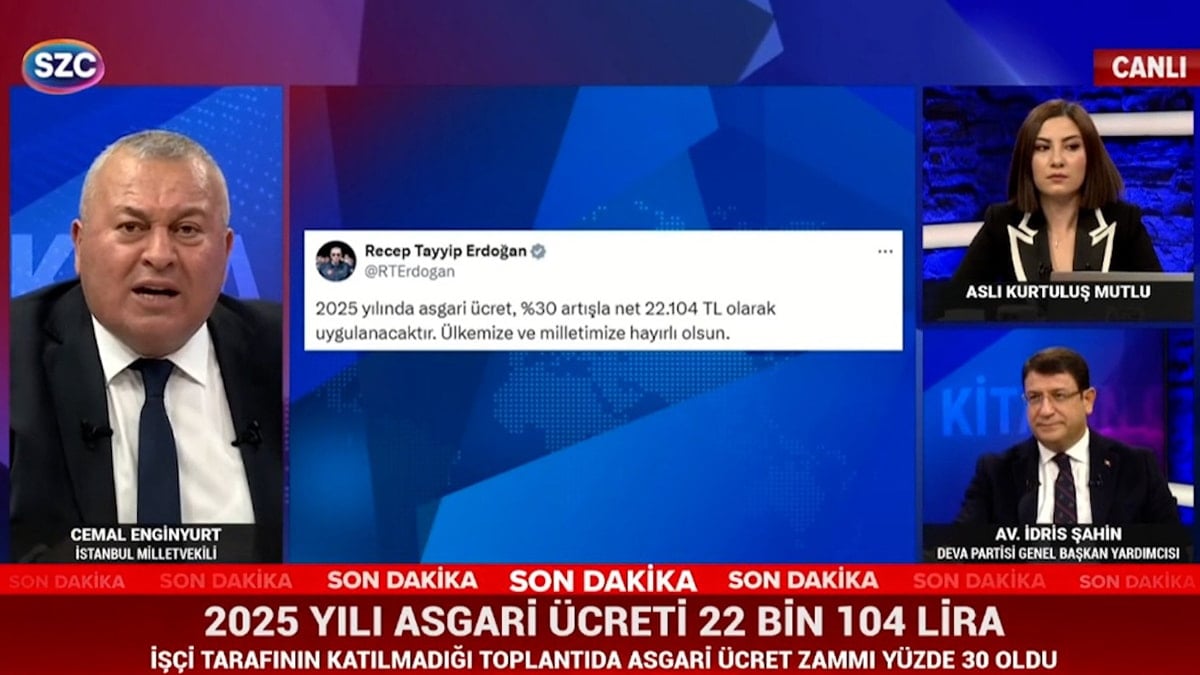 Cemal Enginyurt Asgari Ücret Tespit Komisyonu’ndaki o detaya dikkat çekti, ateş püskürdü