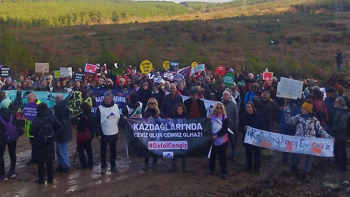 Kaz Dağları’ndaki katliama karşı kadınlar ses yükseltti