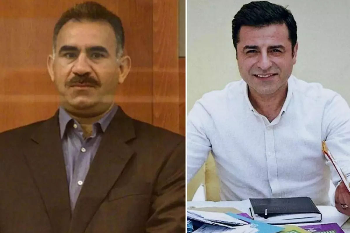 Teröristbaşı Öcalan’dan İmralı görüşmesinde dikkat çeken Demirtaş vurgusu