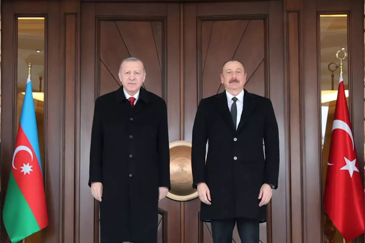 Cumhurbaşkanı Erdoğan, İlham Aliyev ile görüştü