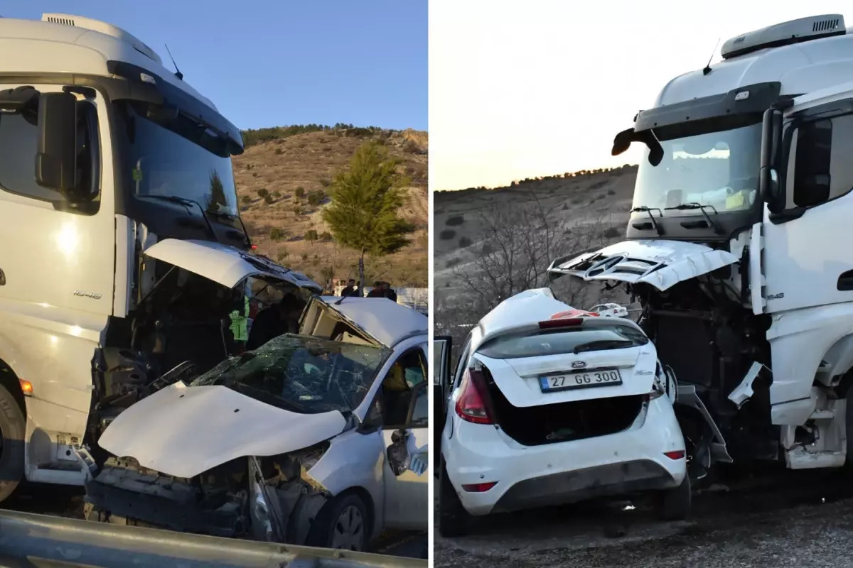 Adıyaman’da akaryakıt tankeri ile otomobil çarpıştı: 3 ölü, 4 yaralı