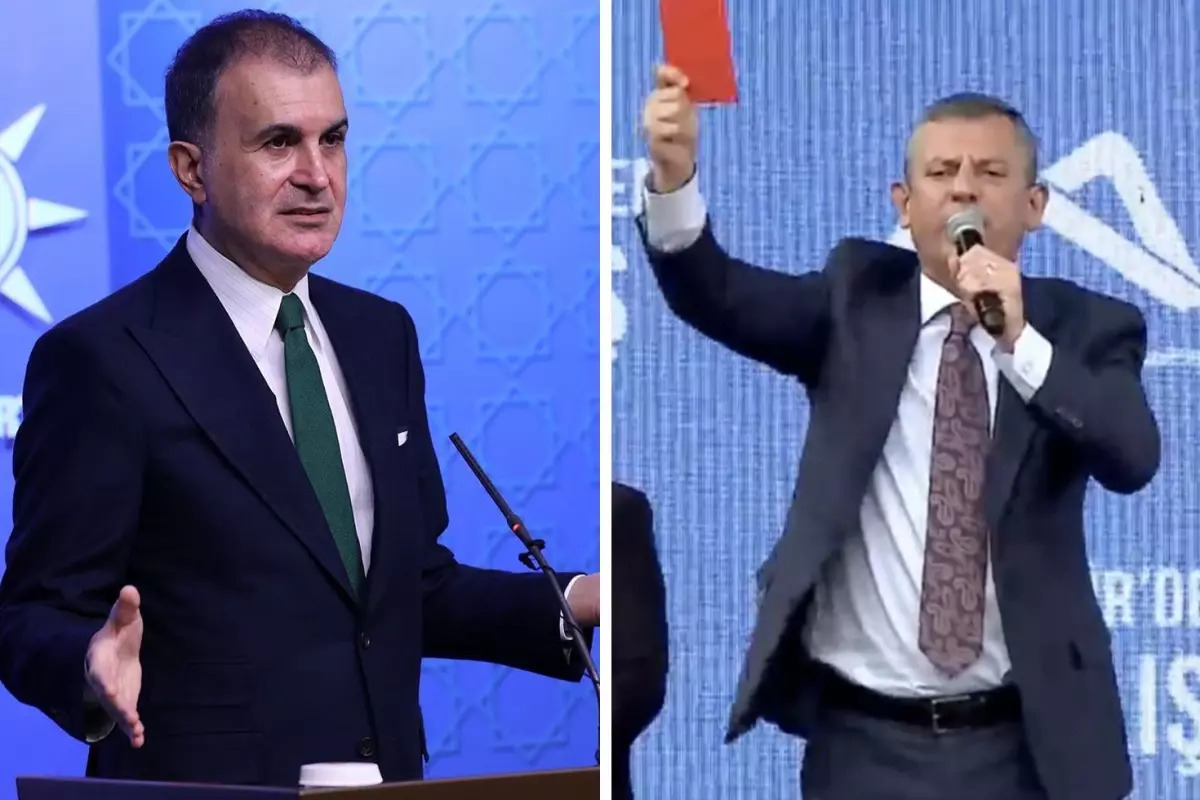 AK Parti’den Özgür Özel’in kırmızı kart kampanyasına ilk yanıt: Topu taca atmış