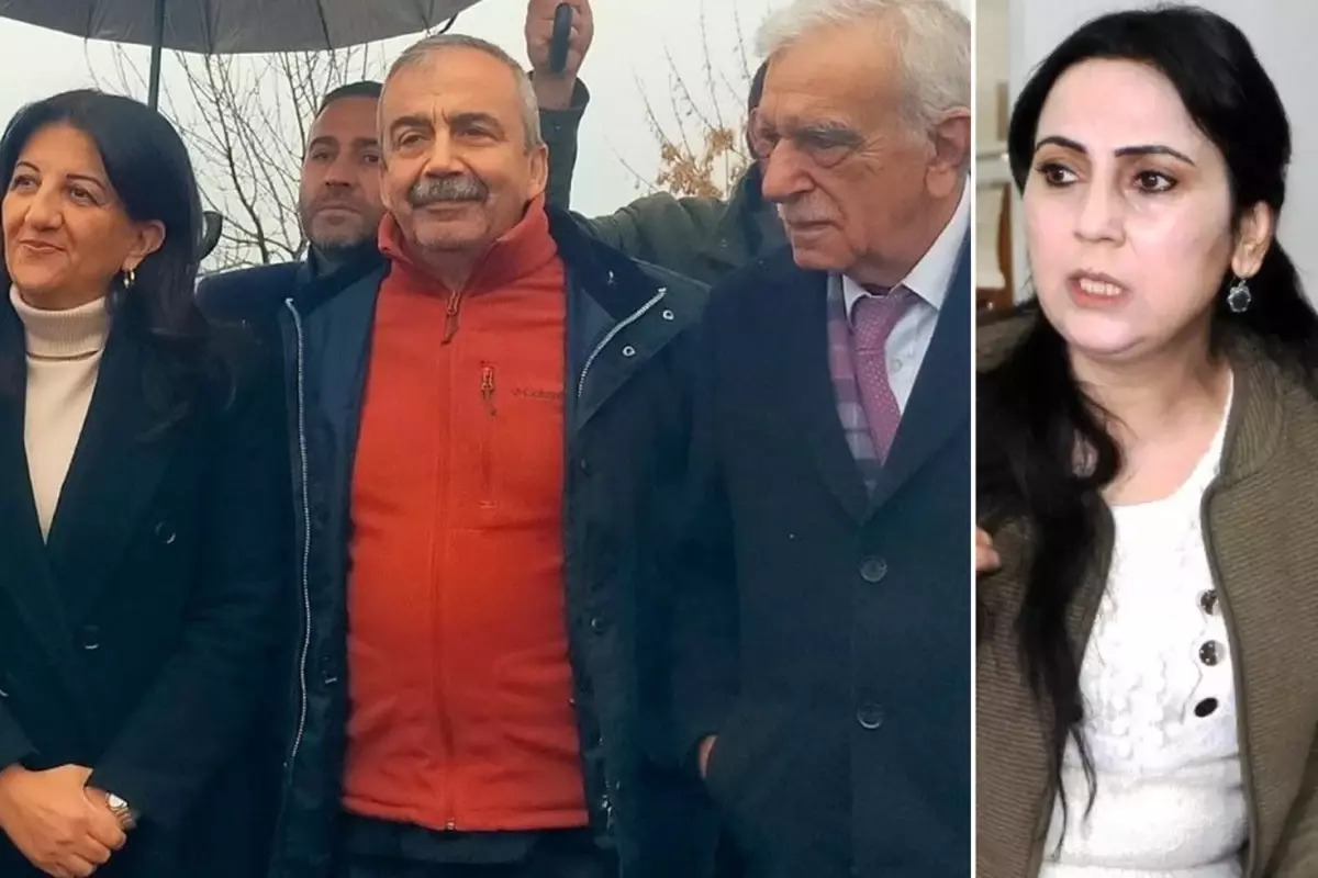 DEM heyetiyle Figen Yüksekdağ arasındaki görüşme başladı