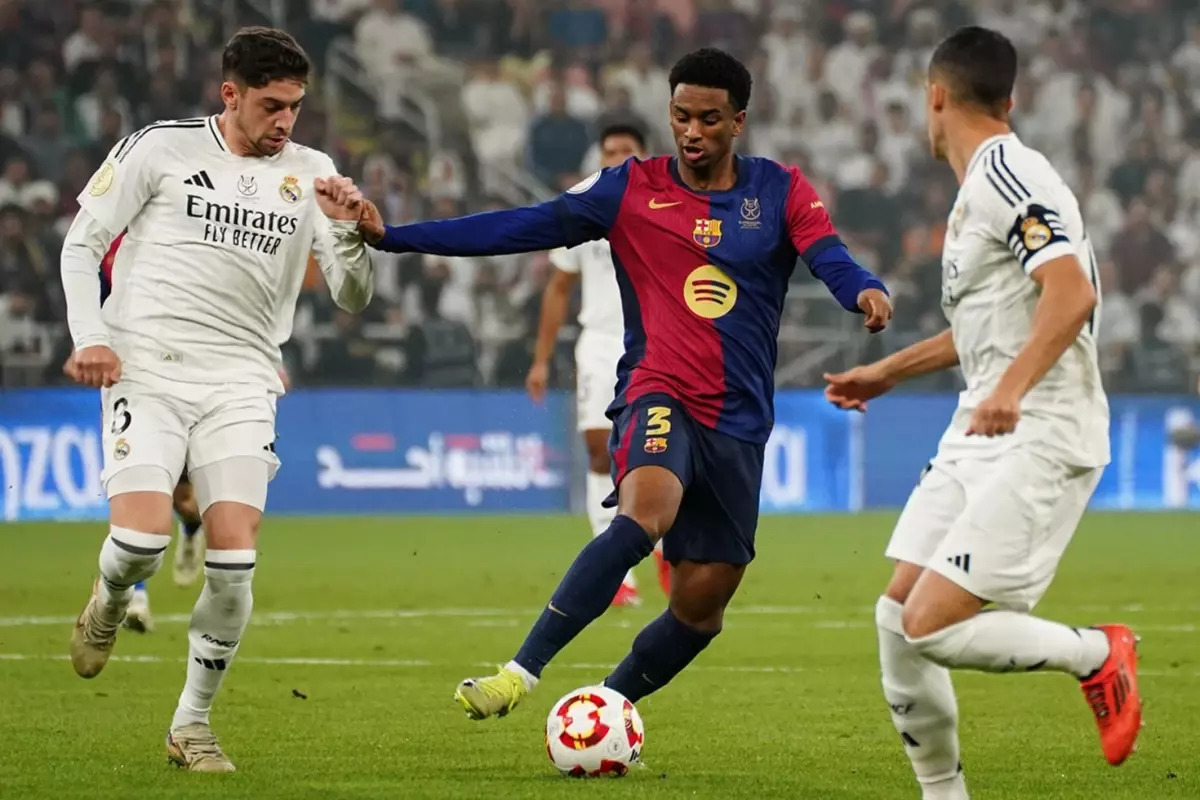 Real Madrid’e gol yağdırdılar! İspanya Süper Kupası Barcelona’nın