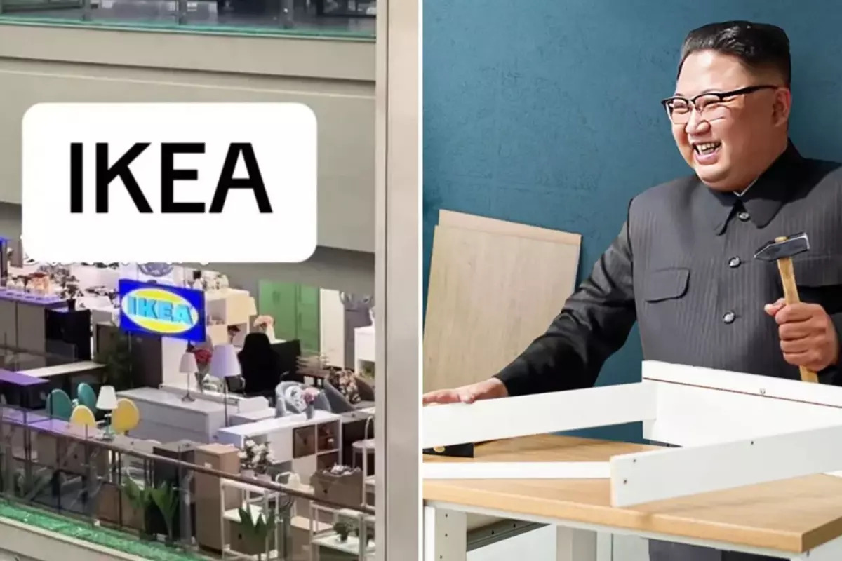 Kuzey Kore’de sahte IKEA mağazası açıldı: Logoyu bile değiştirmediler