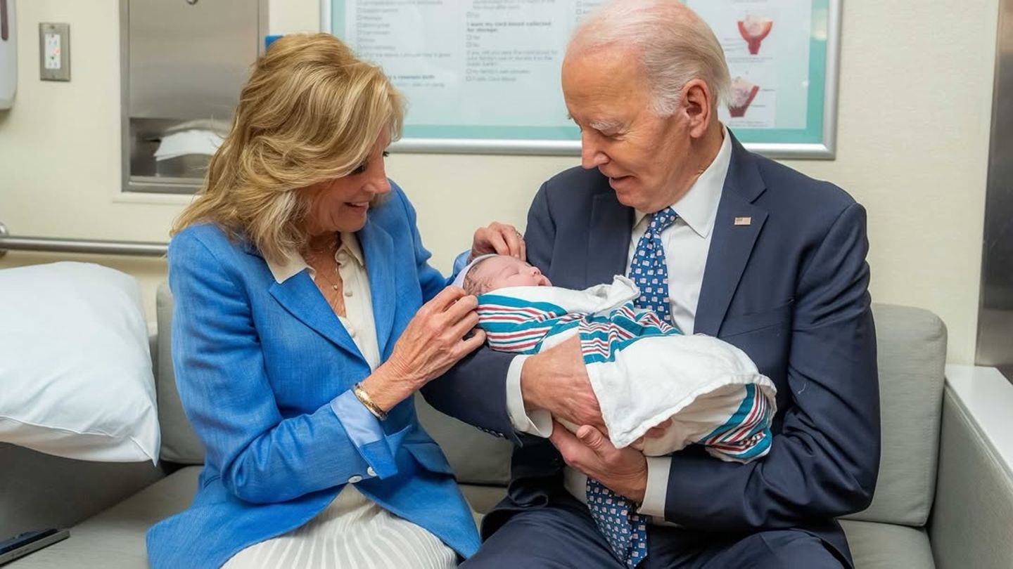 Joe + Jill Biden: ABD Başkanı Joe Biden ilk kez büyük büyükbaba oldu