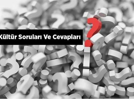 Genel Kültür Soruları 2025: En Zor, Kolay, Zeka, Mantık, Şaşırtmalı Genel Kültür Soruları ve Cevapları