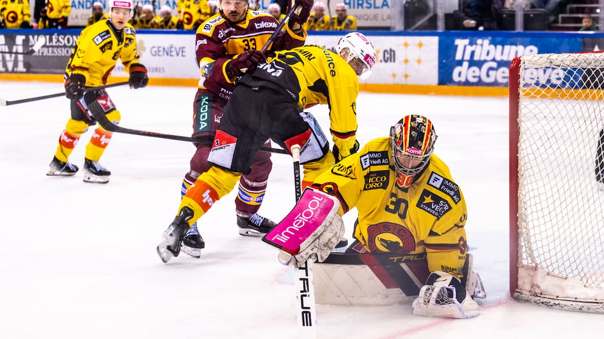 Cenevre-Servette – SC Bern 2:3: SCB-Wüthrich bir geçit töreni düzenliyor