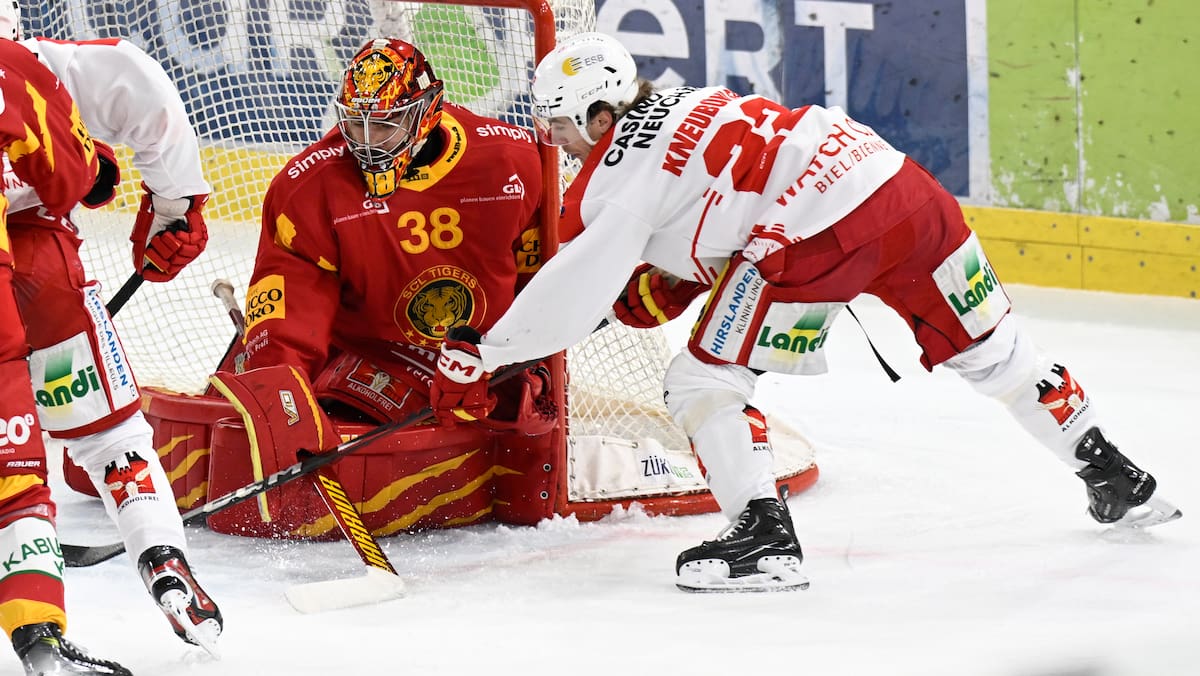 SCL Tigers – EHC Biel 1:5: Cheeky Buebetrickli ezici zafere öncülük ediyor